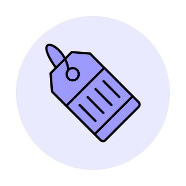 Fiyat etiketi vektör illüstrasyonu