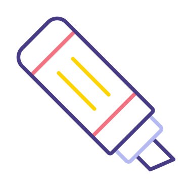 İşaretleyici simgesi tasarımı, vektör illüstrasyonu