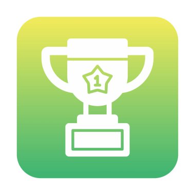 kupa düz vektör resimleme