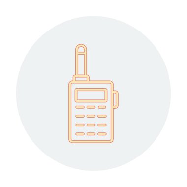 Walkie Talkie modern icon vector illustration                                