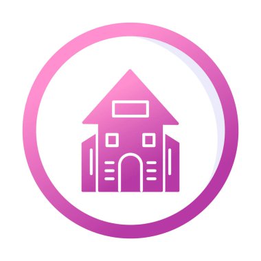 Üniversite oluşturma vektör simgesi