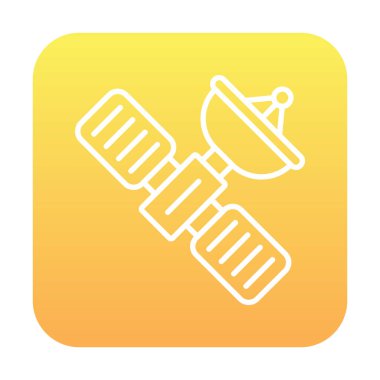 Uydu vektör çizimi, simge ögesi biçimi                     