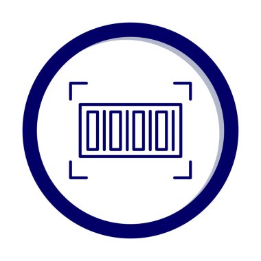 Barkod vektör çizgisi tasarımı