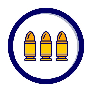 Madde işaretleri web simgesi, vektör çizim