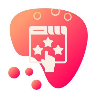 Basit sıralama simgesi, vektör illüstrasyonu