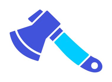 Balta. Web simgesi basit illüstrasyon