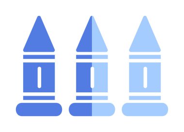 Askeri silah mermileri vektör ikonu. Sembol, logo çizimi. Vektör grafikleri 