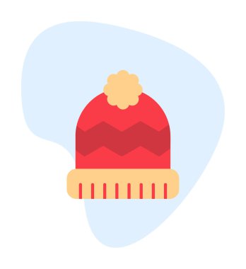 Beanie icon vector illustration 