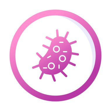 amoeba simge vektör illüstrasyon tasarımı