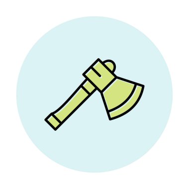 Balta. Web simgesi basit illüstrasyon