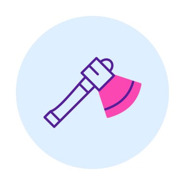 Balta. Web simgesi basit illüstrasyon