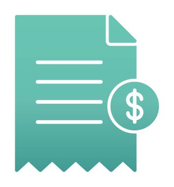 Alışveriş Alımı simgesi vektör illüstrasyonu