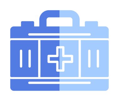 İlk yardım kiti vektör illüstrasyonu