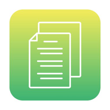 belgelerin vektör çizimi simgesi  