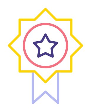 ödül vektör simgesi modern basit illüstrasyon