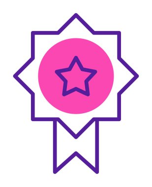 ödül vektör simgesi modern basit illüstrasyon