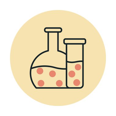 Şişesi web simgesi, vektör çizim  