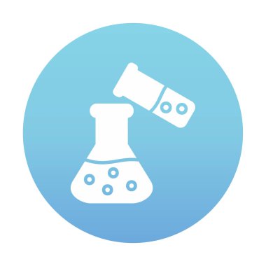 Şişesi web simgesi, vektör çizim  