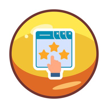 Basit sıralama simgesi, vektör illüstrasyonu