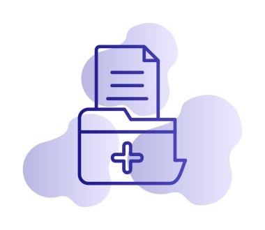 dizin simgesi vektör illüstrasyonu 