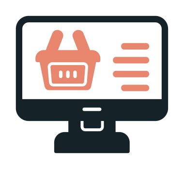 çevrimiçi alışveriş vektörü tasarımı                        