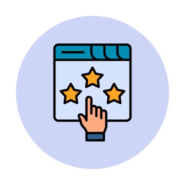 Basit sıralama simgesi, vektör illüstrasyonu