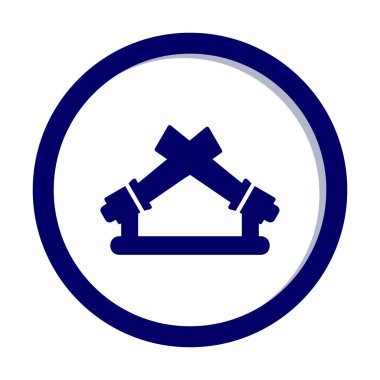 Spots Lights simge vektör illüstrasyonunu gösterir