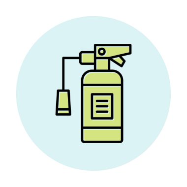 düz basit yangın söndürme simgesi 