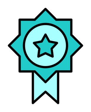 ödül vektör simgesi modern basit illüstrasyon