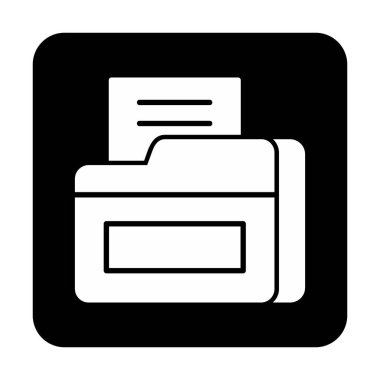 dizin simgesi vektör illüstrasyonu 