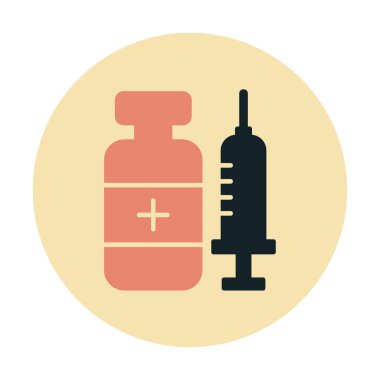 Şırıngalı ilaç şişesi