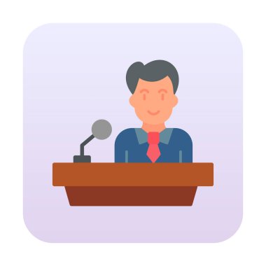 Ders vektör illüstrasyonu. düz biçim. 