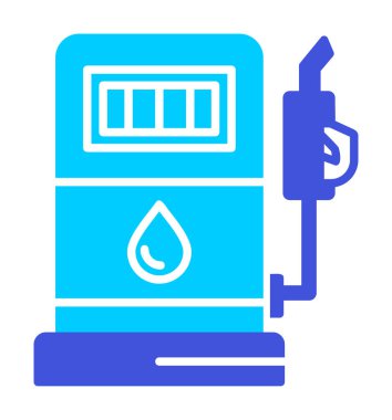 Yakıt vektör vektör illüstrasyonu