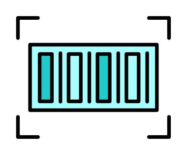 Barkod vektör çizgisi tasarımı