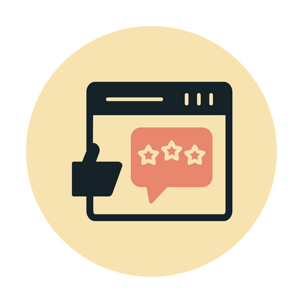 Feedback icon vector illustration design