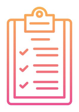 Pano düz simgesinin vektör illüstrasyonu