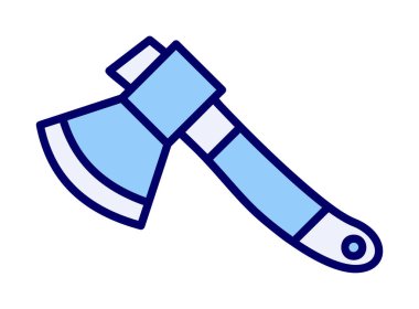 Balta. Web simgesi basit illüstrasyon