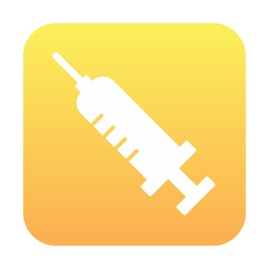 Şırınga ikonu vektör çizimi