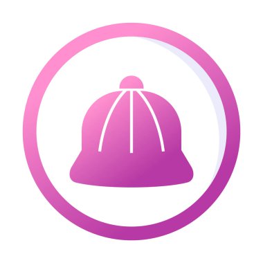 kapsül düz simgesi, vektör illüstrasyonu 