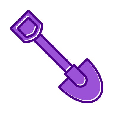 Web simge vektör çizim kürek 