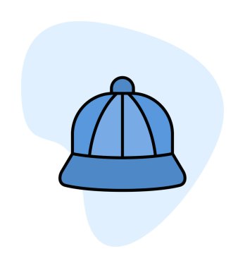 kapsül düz simgesi, vektör illüstrasyonu 