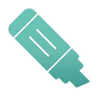 İşaretleyici simgesi tasarımı, vektör illüstrasyonu