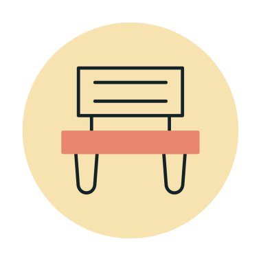 bank simgesi, vektör illüstrasyonu basit tasarım