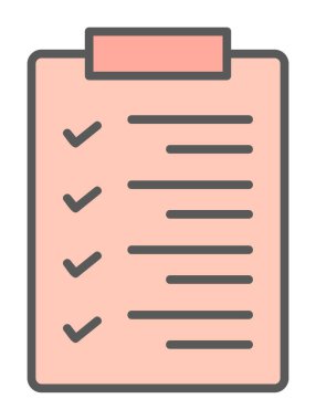 Pano düz simgesinin vektör illüstrasyonu