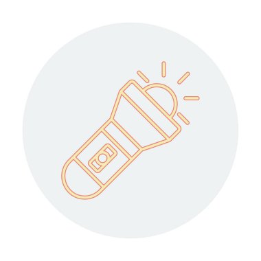 fener rengi simgesi, vektör illüstrasyonu