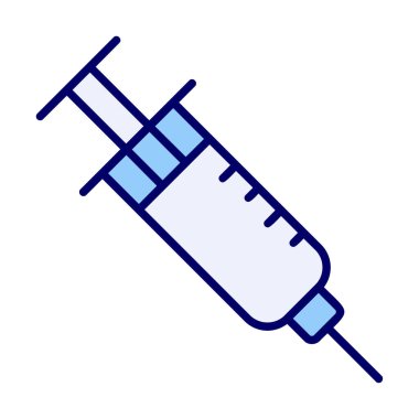 Şırınga ikonu vektör çizimi