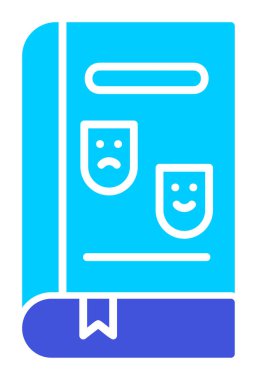 Çizgi Roman simgesi, vektör illüstrasyonu  