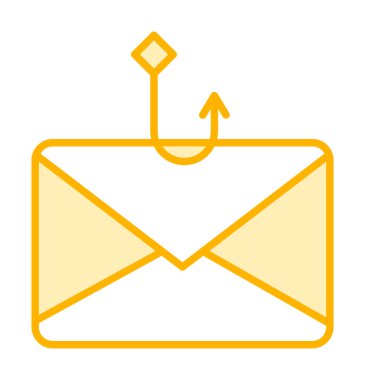  phishing satır simgesi vektör çizimi 