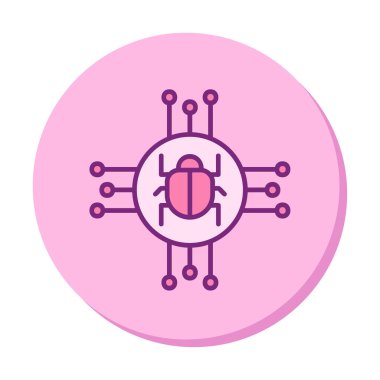 Casus yazılım simgesi. Basit illüstrasyon vektörü