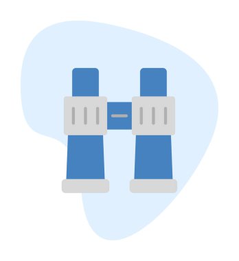 binoküler ikon vektör çizimi